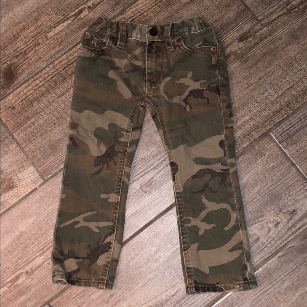 Authentic Ralph Lauren Army Fatigue Denim Jeans